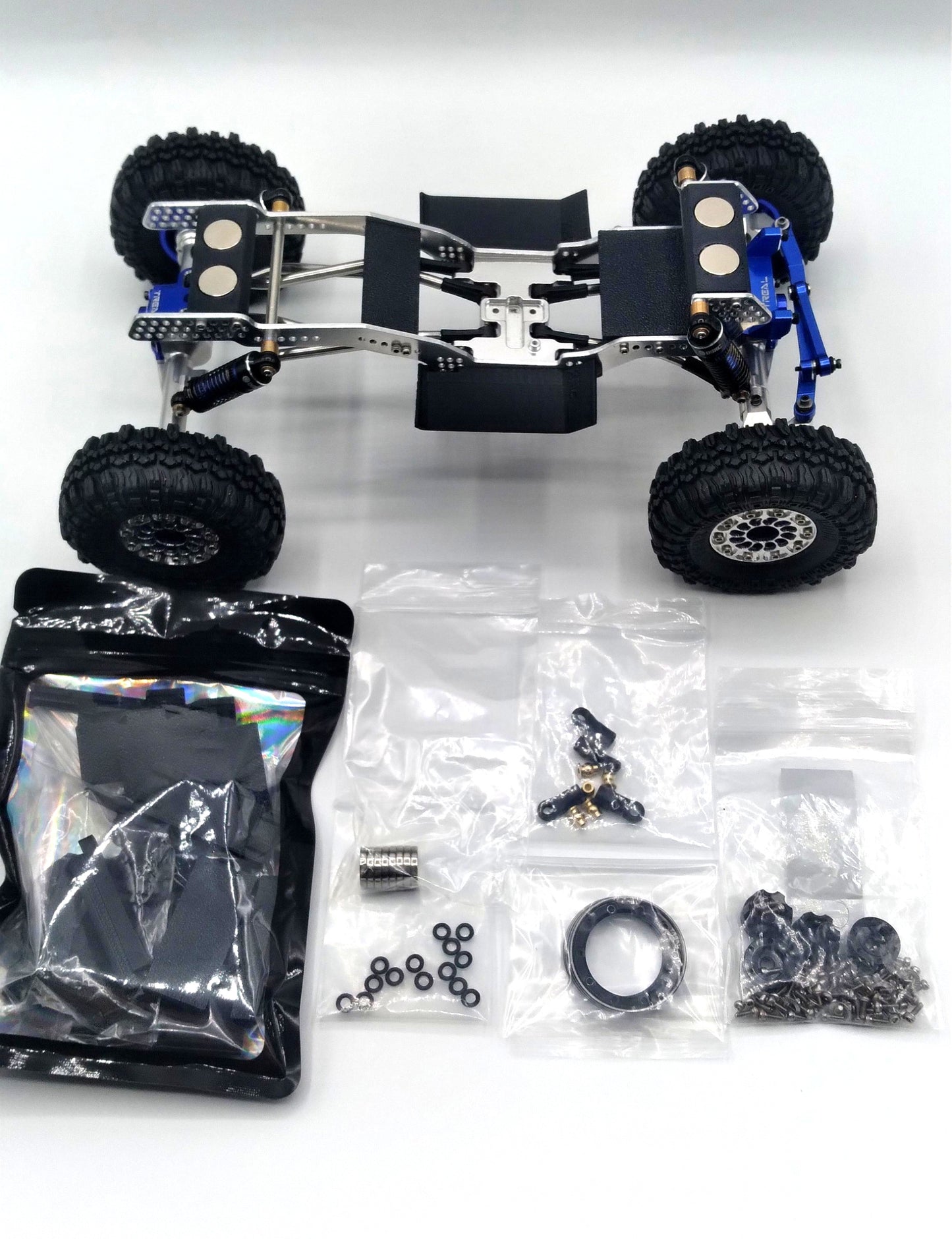 Karnage RC Gear Custom Built Complete SCX24 Roller Chassis #1 -Read for build details