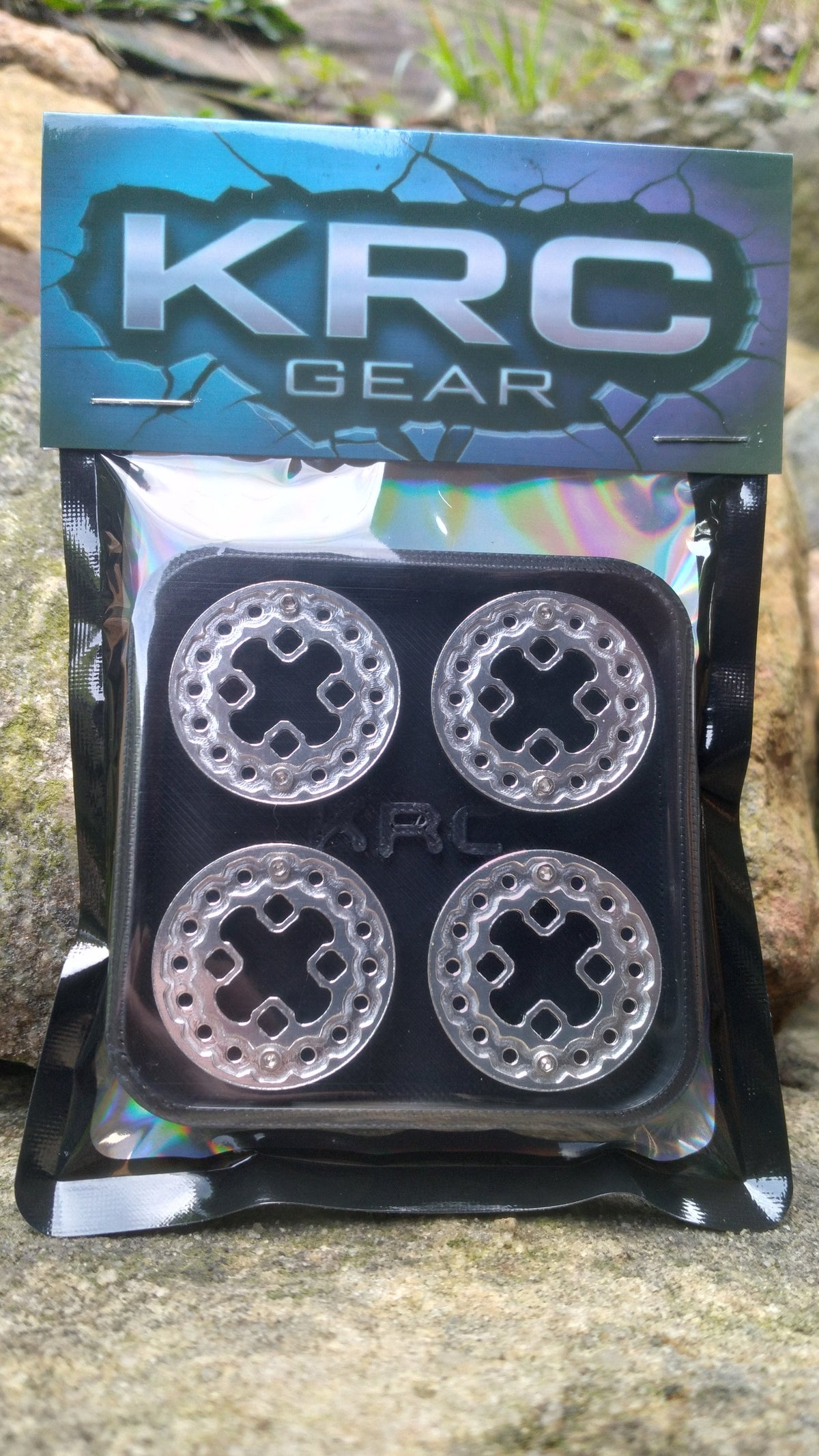 KRC 1.0" - "Valkyrie" Beadlock Rings - Fits Injora/Mofo 16 bolt 1.0" beadlock wheels