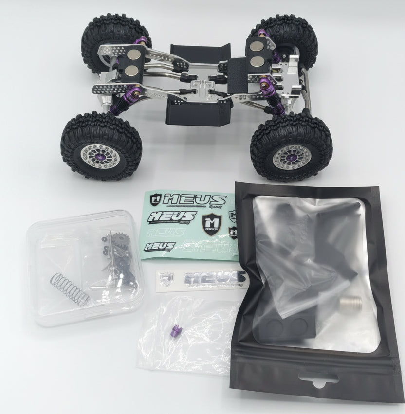 Karnage RC Gear Custom Built Complete SCX24 Roller Chassis #8 - Read for build details