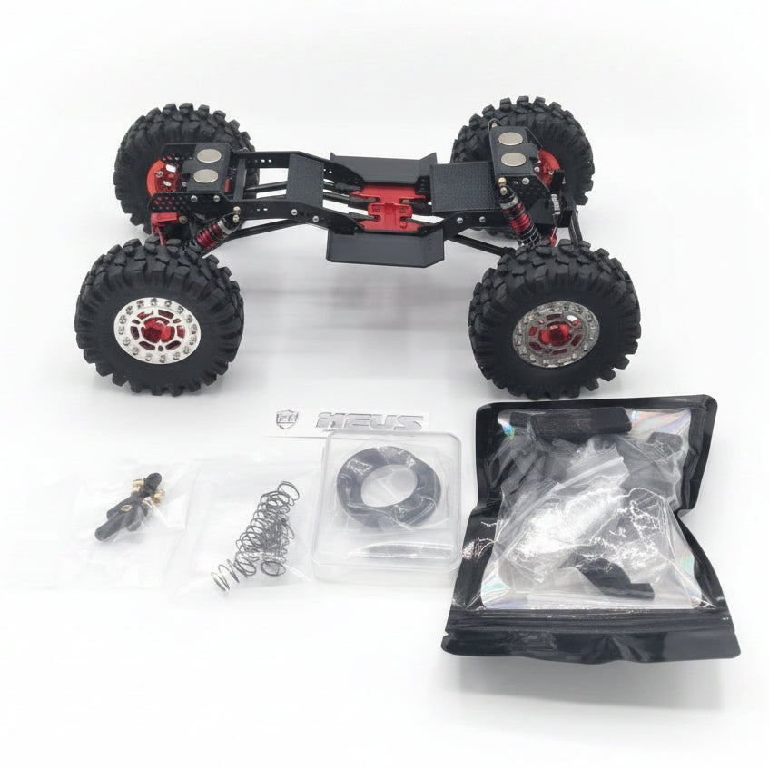 Karnage RC Gear Custom Built Complete SCX24 Roller Chassis - #10 - Read for build details