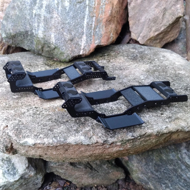 Karnage RC Gear Alien V3 BLACK Anodized Aluminum Chassis Kits for SCX24 - NEW - Your choice of chassis parts color.