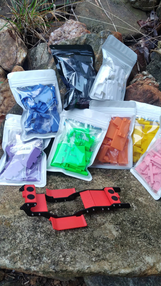 KRC Alien V3 BLACK Aluminum Chassis Kits for SCX24 - NEW - Your choice of chassis parts color.