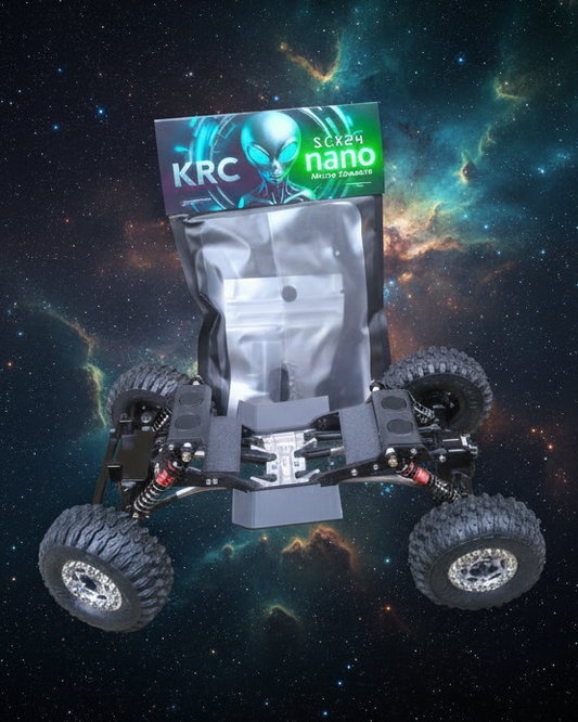 KRC Alien NANO Black Anodized Chassis Kit for SCX24 - Limited Run #2