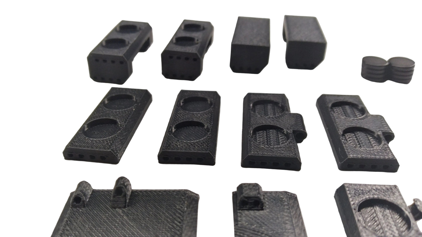 KRC Alien V3 Chassis Custom Optional Parts Set - Alternate parts set for custom builds/setups