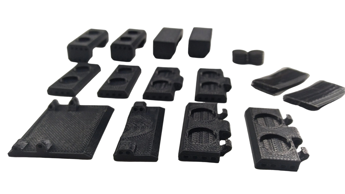 KRC Alien V3 Chassis Custom Optional Parts Set - Alternate parts set for custom builds/setups