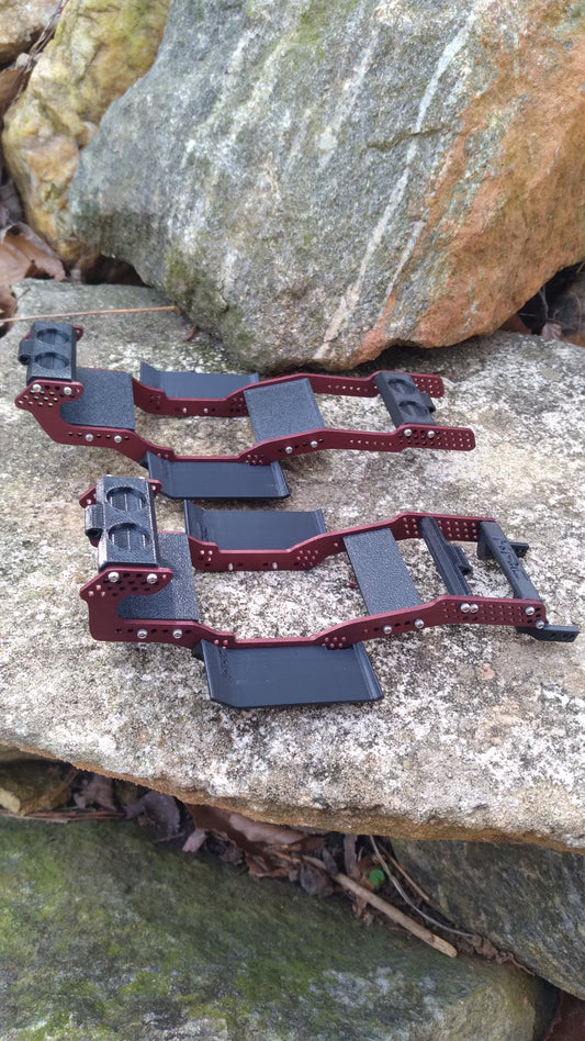 *Limited Edition KRC Alien V3 Anodized DARK CRIMSON RED Aluminum Chassis Kits for SCX24