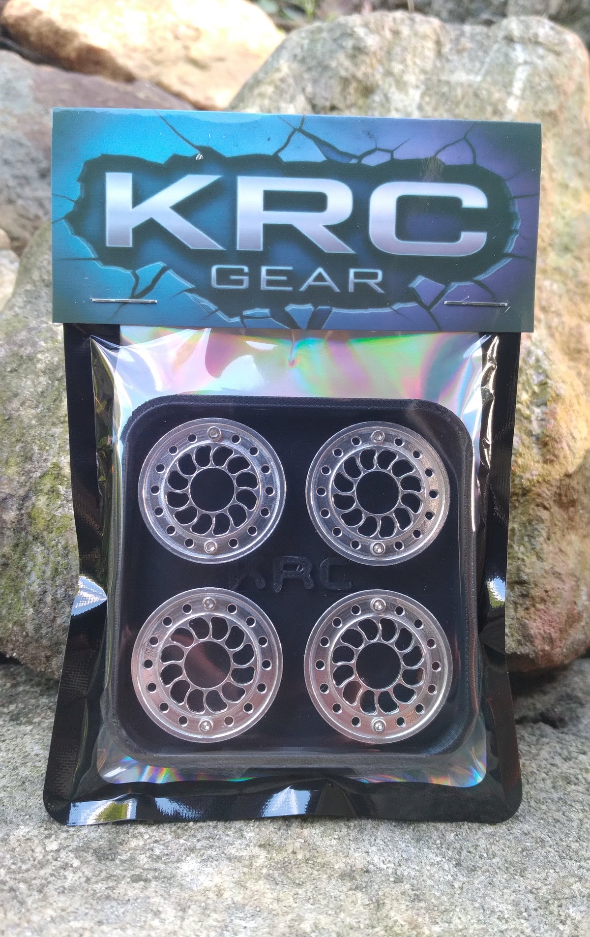 KRC 1.0" - Turbine Beadlock Rings for Injora/MOFO 16 Bolt Wheels