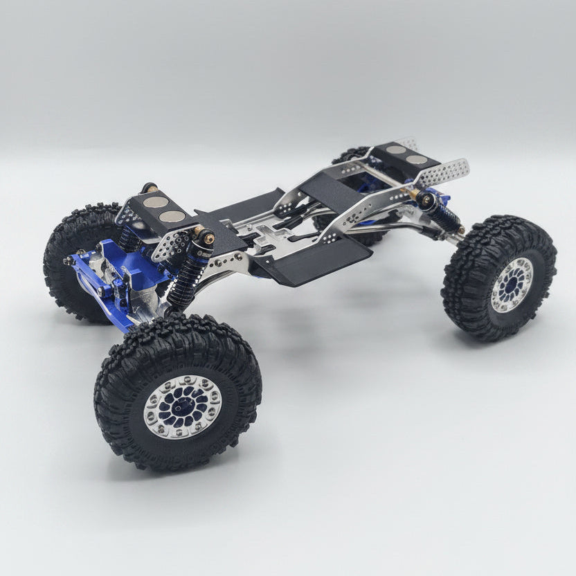 Karnage RC Gear Custom Built Complete SCX24 Roller Chassis #1 -Read for build details