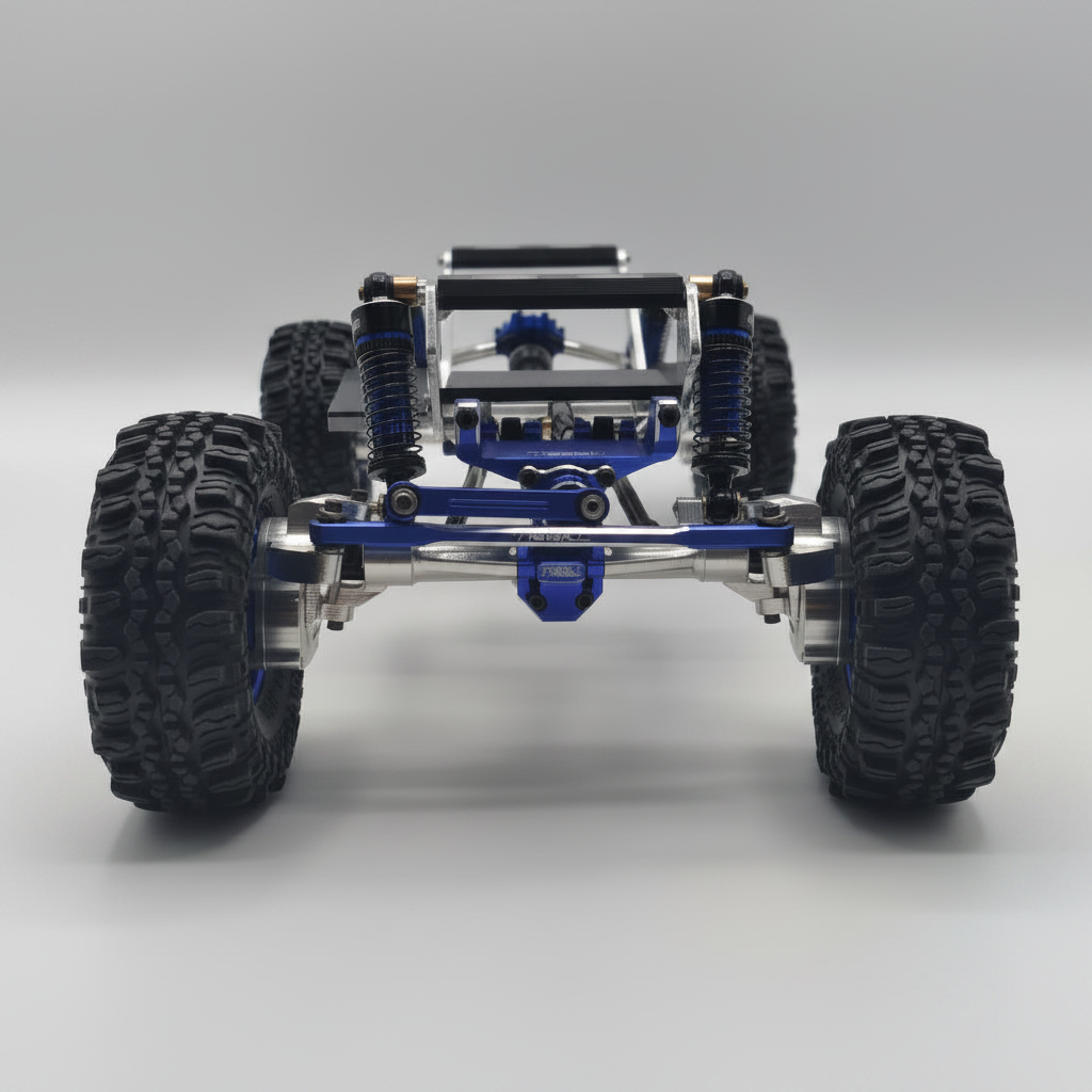 Karnage RC Gear Custom Built Complete SCX24 Roller Chassis #1 -Read for build details