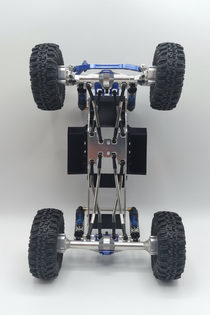 Karnage RC Gear Custom Built Complete SCX24 Roller Chassis #1 -Read for build details