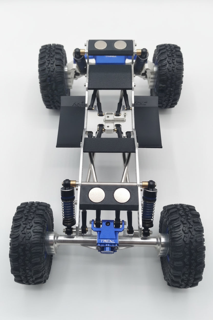 Karnage RC Gear Custom Built Complete SCX24 Roller Chassis #1 -Read for build details