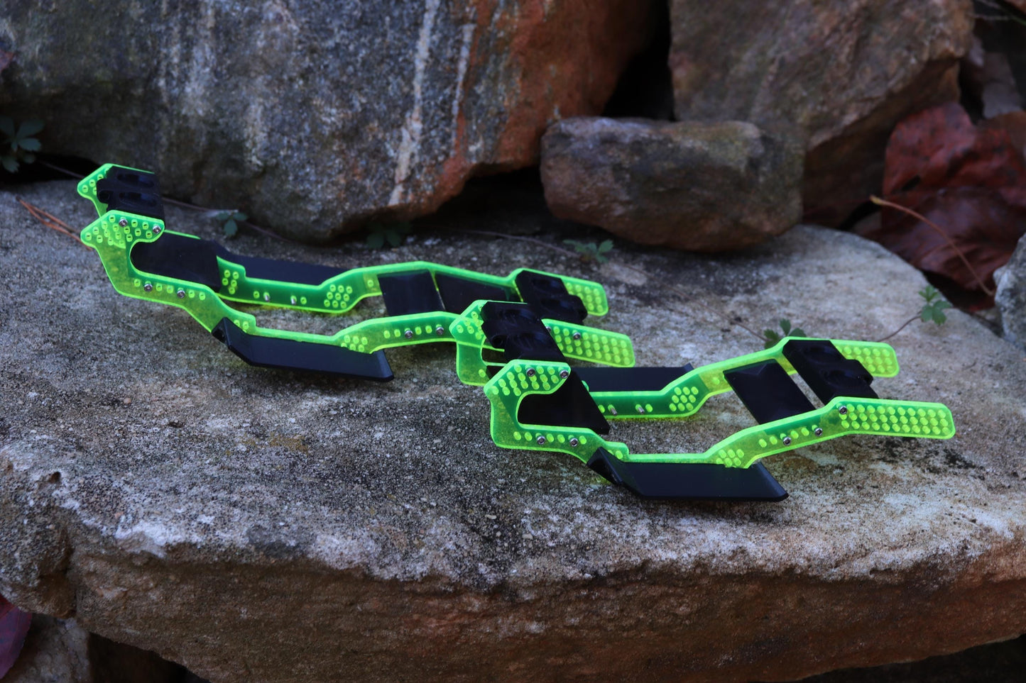 Karnage RC Gear ALIEN V3.1 REISSUE- SCX24 Chassis Builder's Kit - UV Neon Green  - Choose your wheelbase length