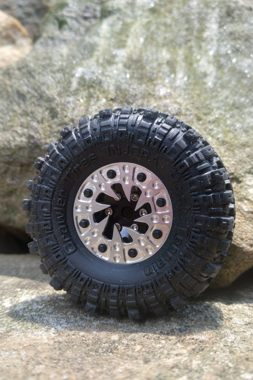 KRC 1.0" - "Terra 8s" Beadlock Rings - NEW RELEASE - Fits Injora/Mofo 16 bolt 1.0" beadlock wheels