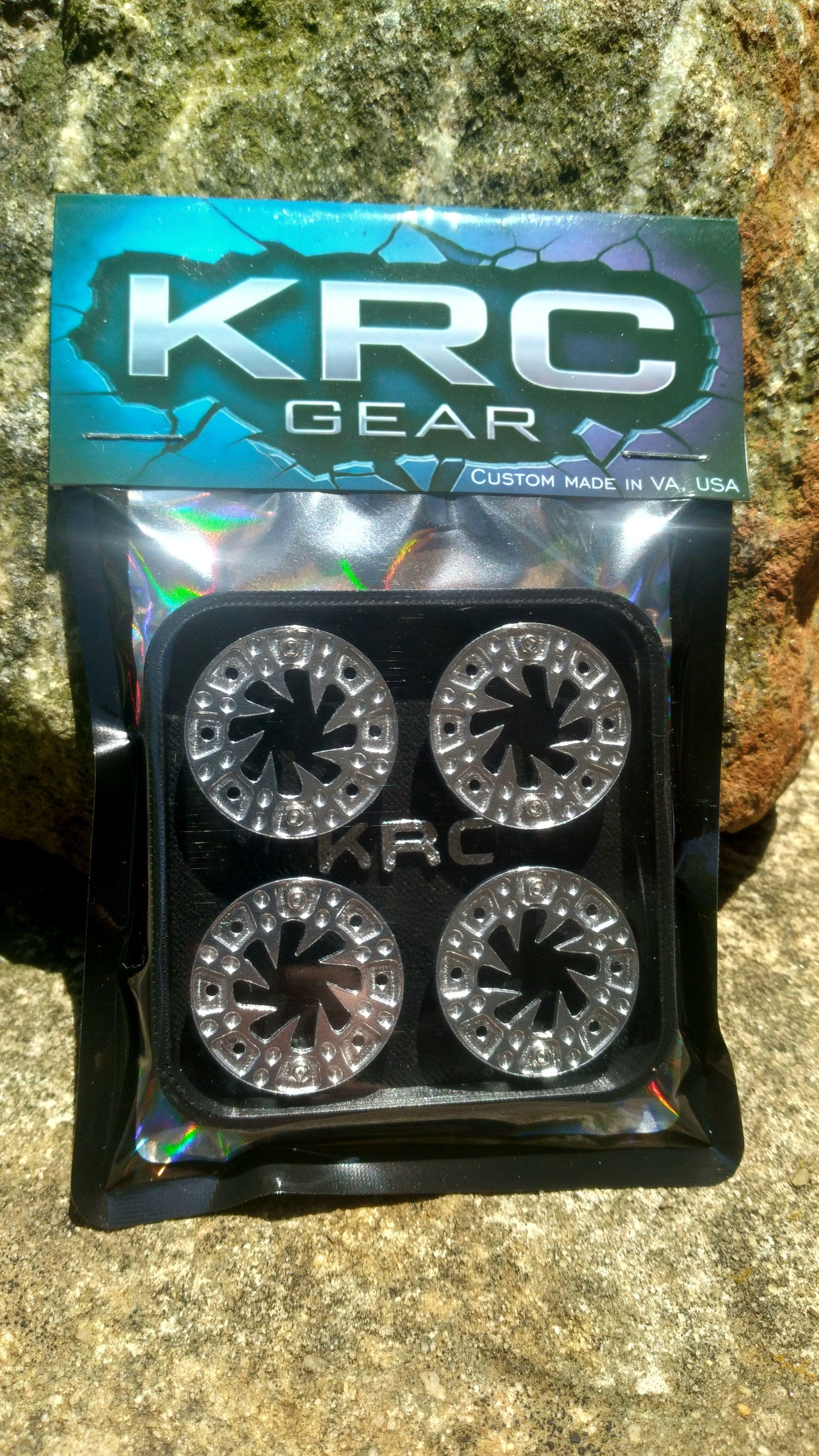 KRC 1.0" - "Terra 8s" Beadlock Rings - NEW RELEASE - Fits Injora/Mofo 16 bolt 1.0" beadlock wheels