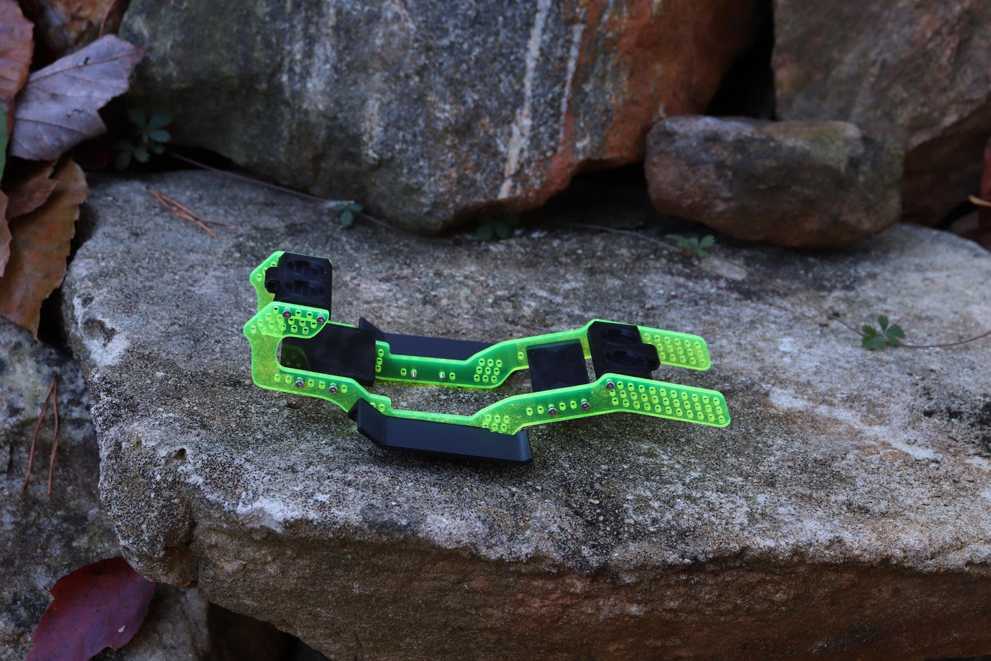 Karnage RC Gear ALIEN V3.1 REISSUE- SCX24 Chassis Builder's Kit - UV Neon Green  - Choose your wheelbase length
