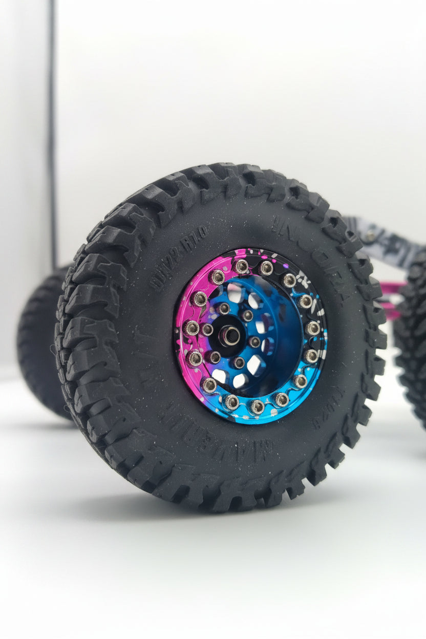 Karnage RC Gear Custom Built Complete SCX24 Roller Chassis #3 -Read for build details
