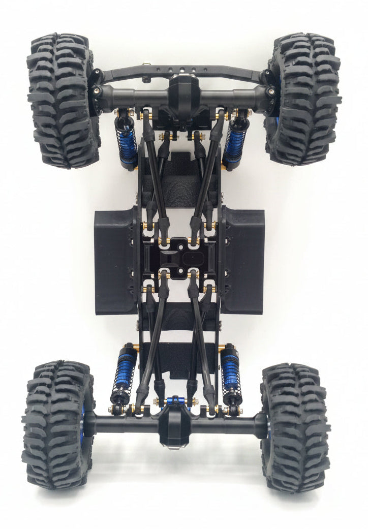 Karnage RC Gear Custom Built Complete SCX24 Roller Chassis #5 - Read for build details