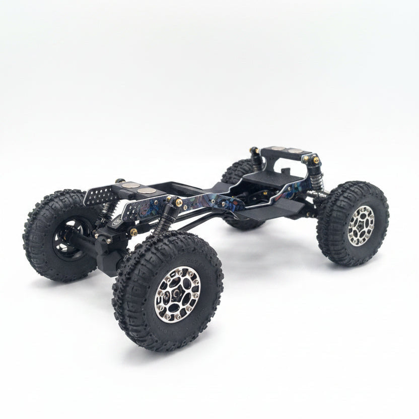 Karnage RC Gear Custom Built Complete SCX24 Roller Chassis #7 - Read for build details
