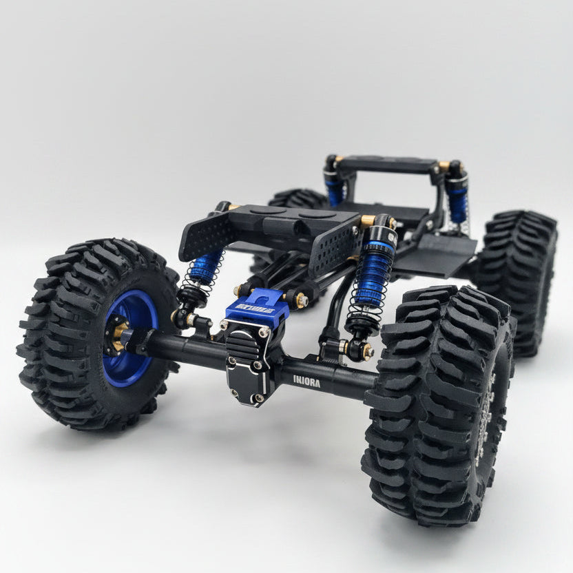 Karnage RC Gear Custom Built Complete SCX24 Roller Chassis #5 - Read for build details