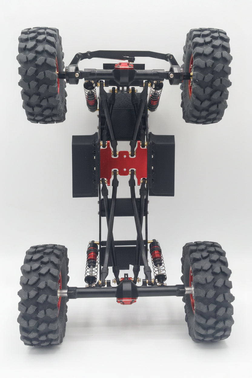 Karnage RC Gear Custom Built Complete SCX24 Roller Chassis - #10 - Read for build details