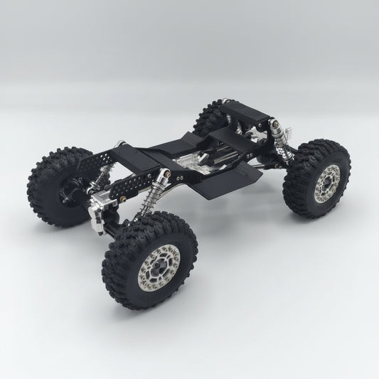 Karnage RC Gear Custom Built Complete SCX24 Roller Chassis #9 - Read for build details