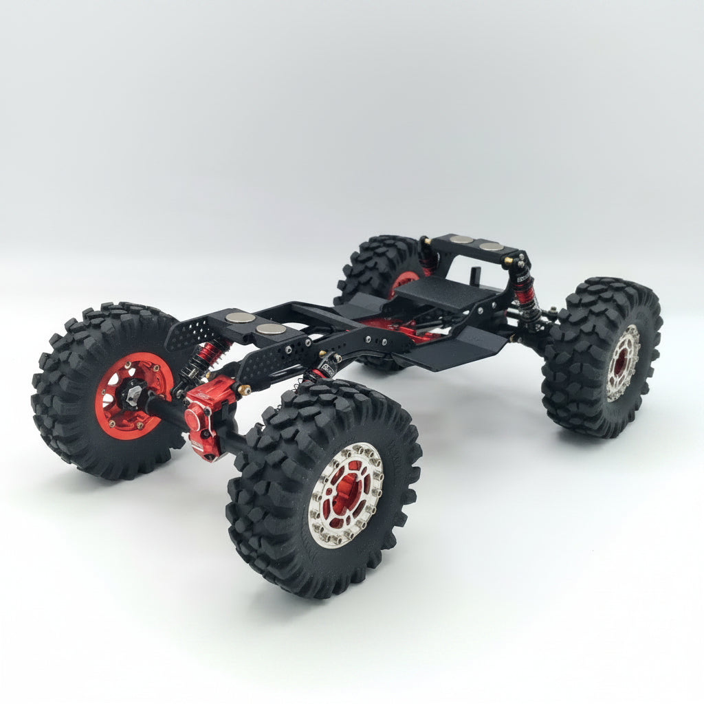 Karnage RC Gear Custom Built Complete SCX24 Roller Chassis - #10 - Read for build details