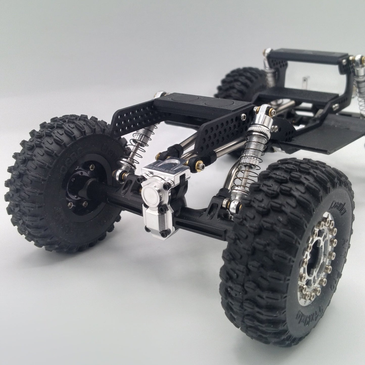Karnage RC Gear Custom Built Complete SCX24 Roller Chassis #9 - Read for build details