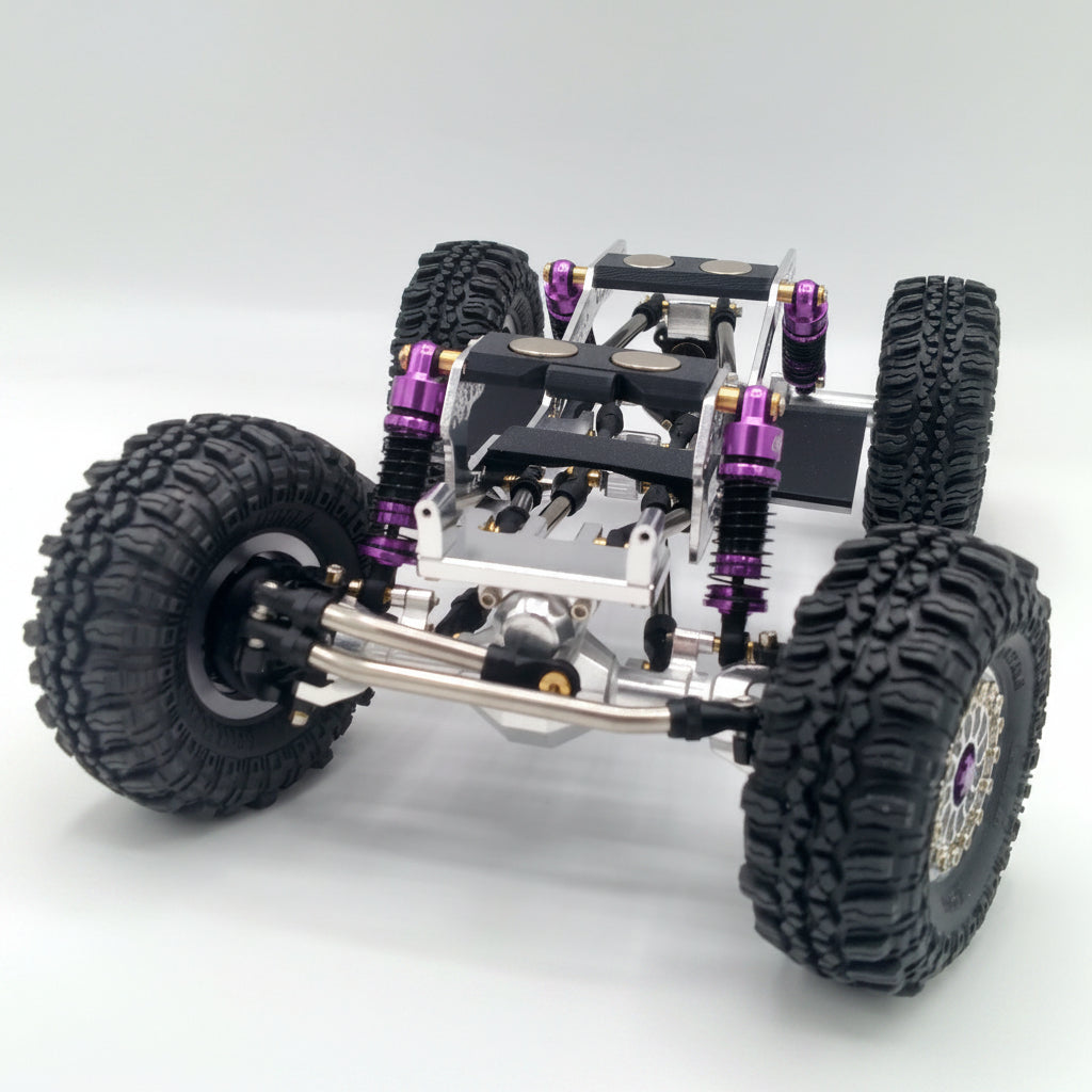 Karnage RC Gear Custom Built Complete SCX24 Roller Chassis #8 - Read for build details
