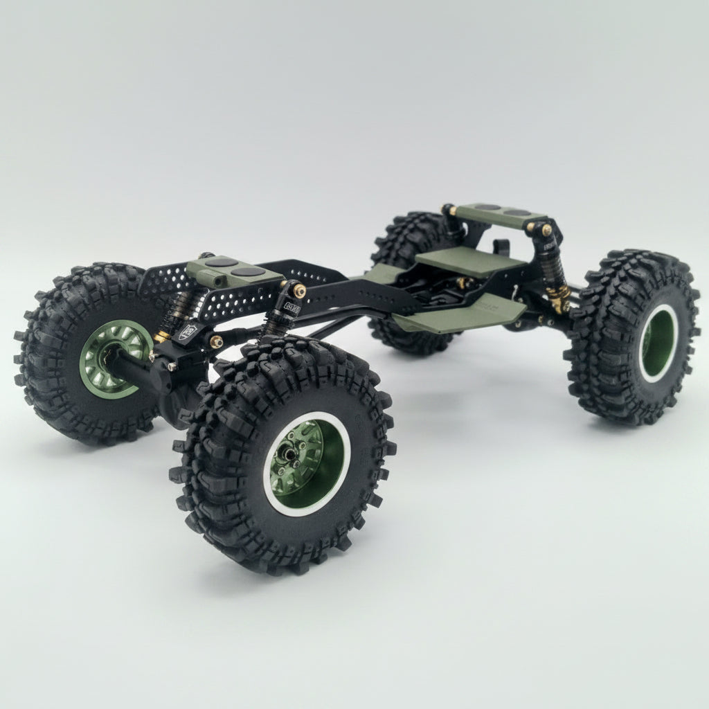 Karnage RC Gear Custom Built Complete SCX24 Roller Chassis #4 - Read for build details
