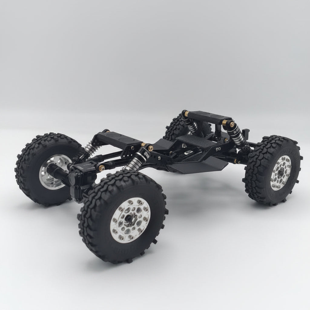 Karnage RC Gear Custom Built Complete SCX24 Roller Chassis #6 - Read for build details