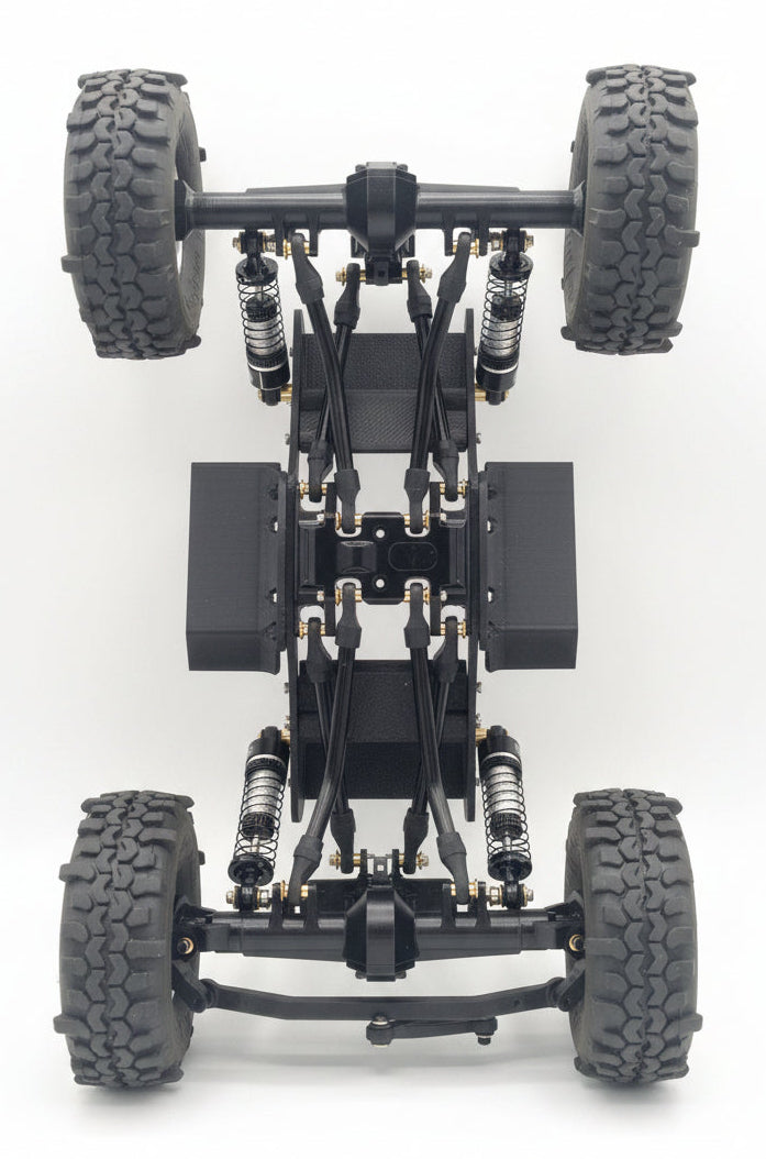 Karnage RC Gear Custom Built Complete SCX24 Roller Chassis #6 - Read for build details