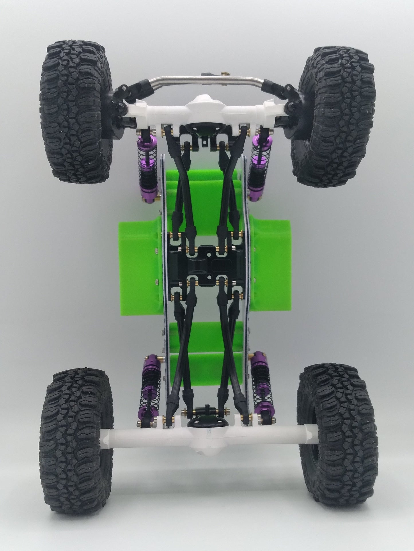 Karnage RC Gear Custom Built Complete SCX24 Roller Chassis #2 - Read for build details