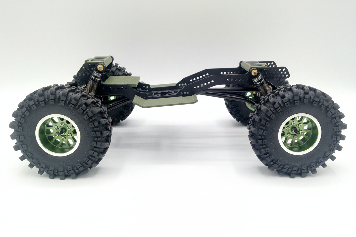Karnage RC Gear Custom Built Complete SCX24 Roller Chassis #4 - Read for build details