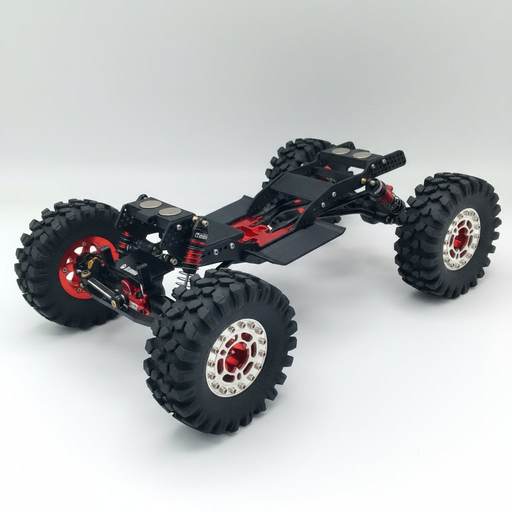 Karnage RC Gear Custom Built Complete SCX24 Roller Chassis - #10 - Read for build details