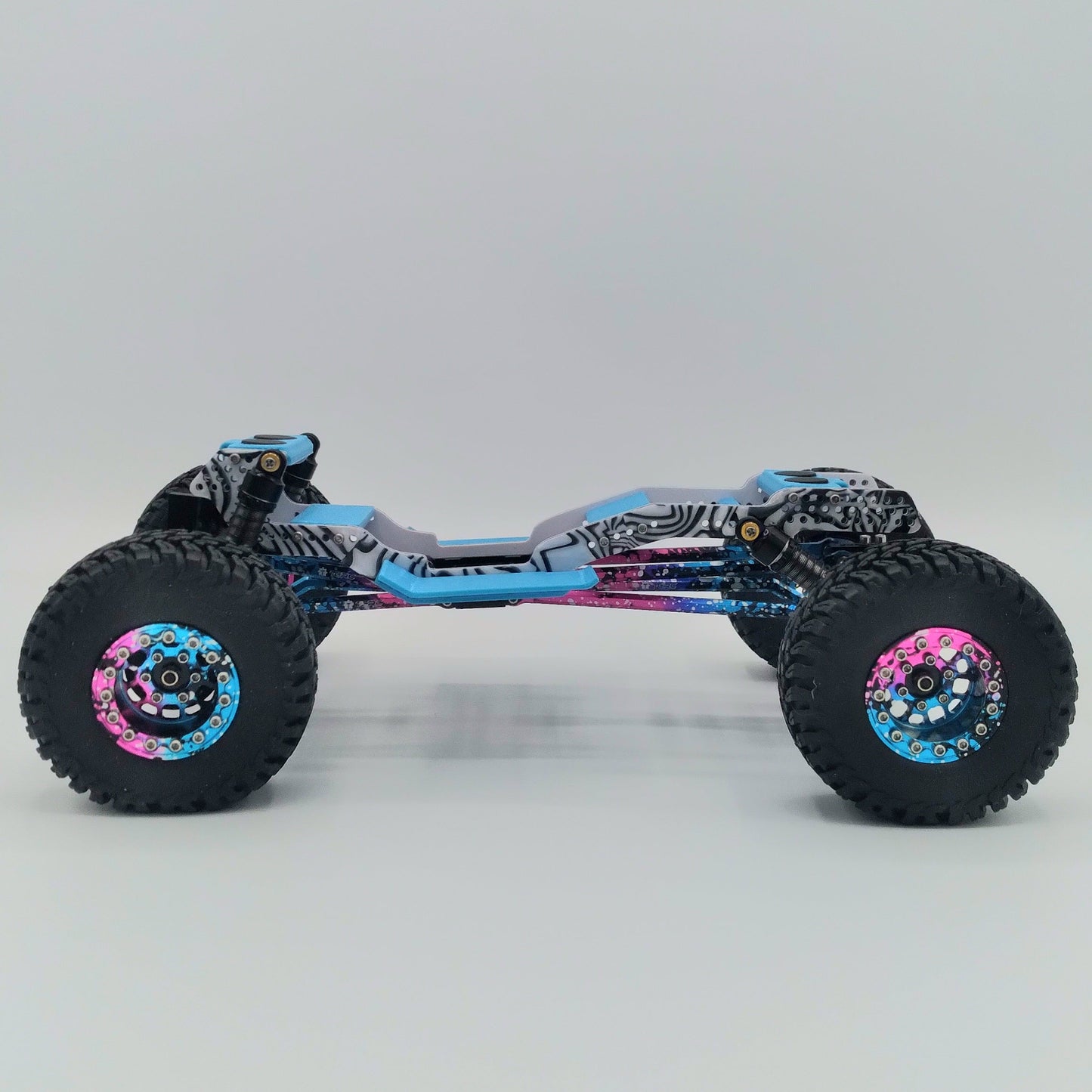Karnage RC Gear Custom Built Complete SCX24 Roller Chassis #3 -Read for build details