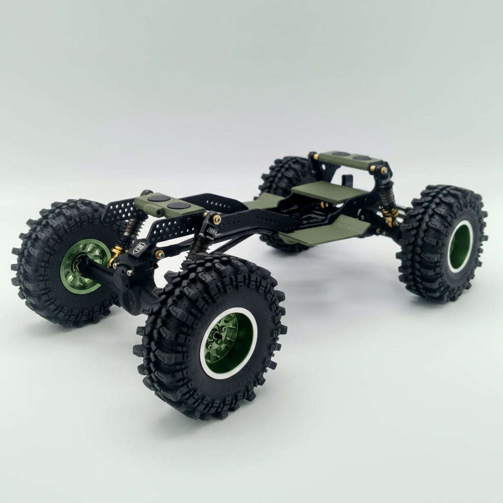 Karnage RC Gear Custom Built Complete SCX24 Roller Chassis #4 - Read for build details
