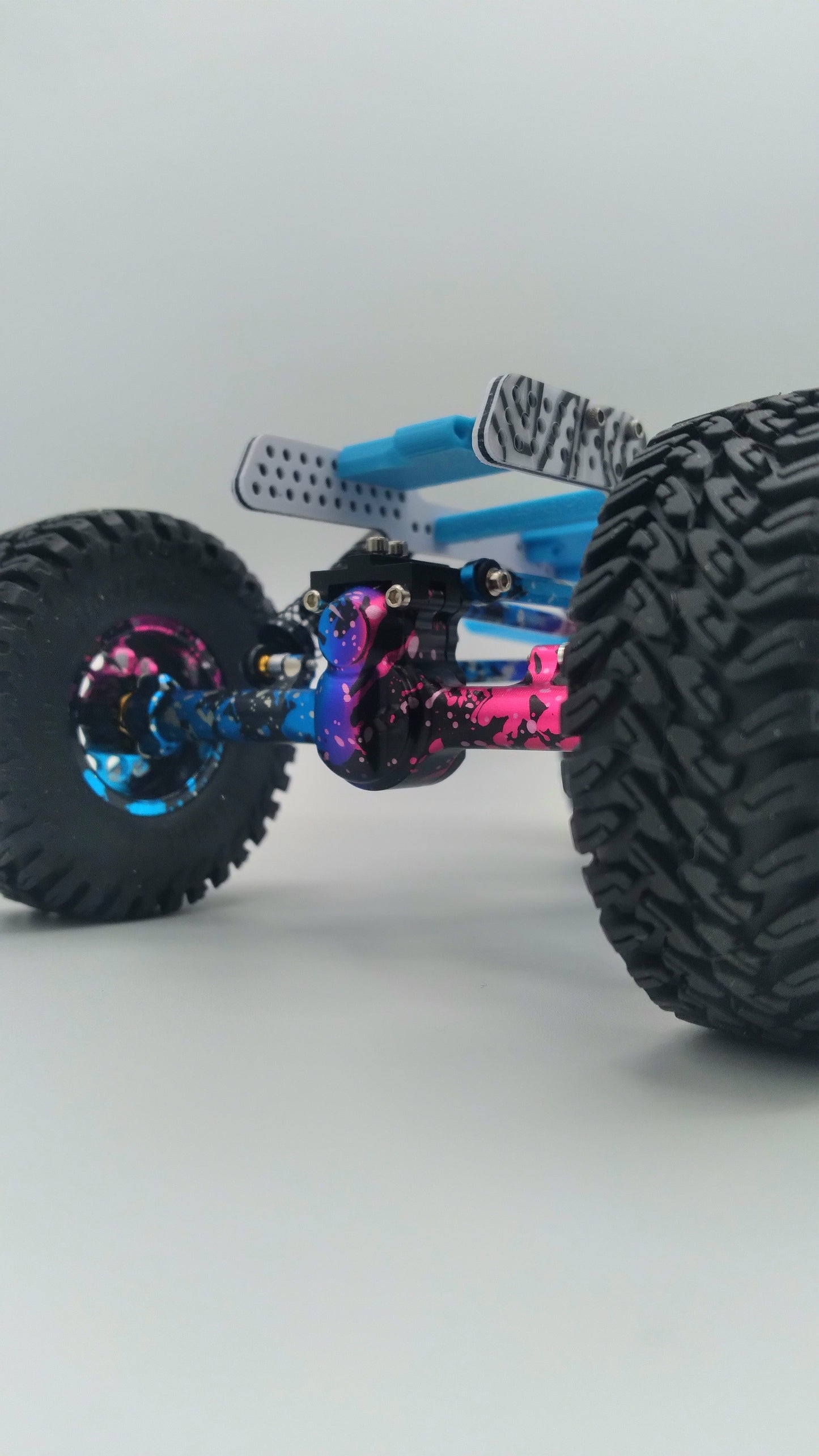Karnage RC Gear Custom Built Complete SCX24 Roller Chassis #3 -Read for build details