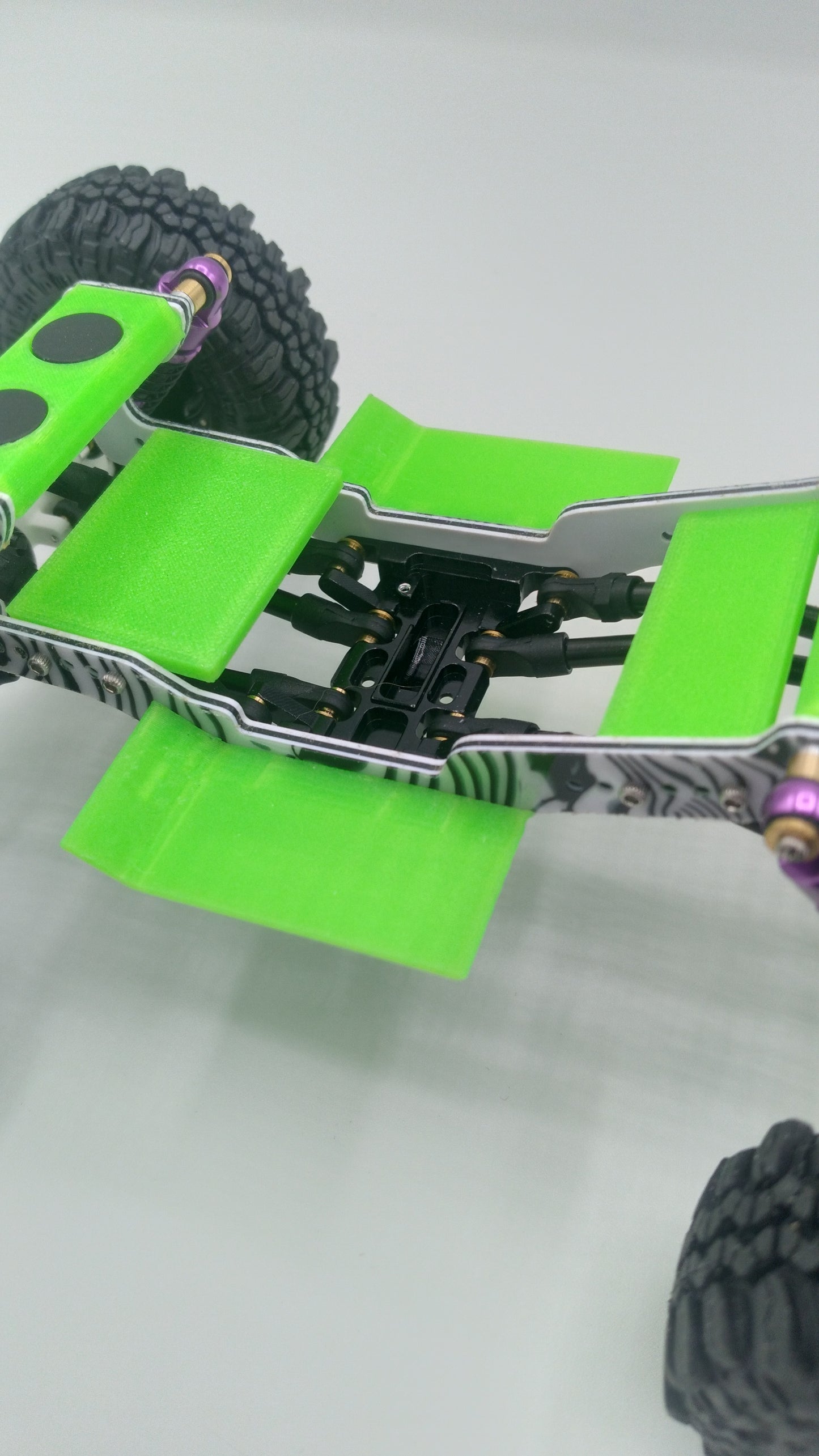 Karnage RC Gear Custom Built Complete SCX24 Roller Chassis #2 - Read for build details