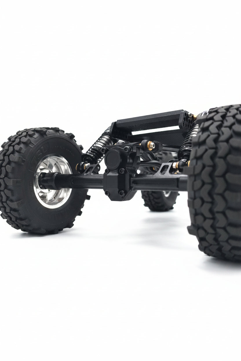 Karnage RC Gear Custom Built Complete SCX24 Roller Chassis #6 - Read for build details