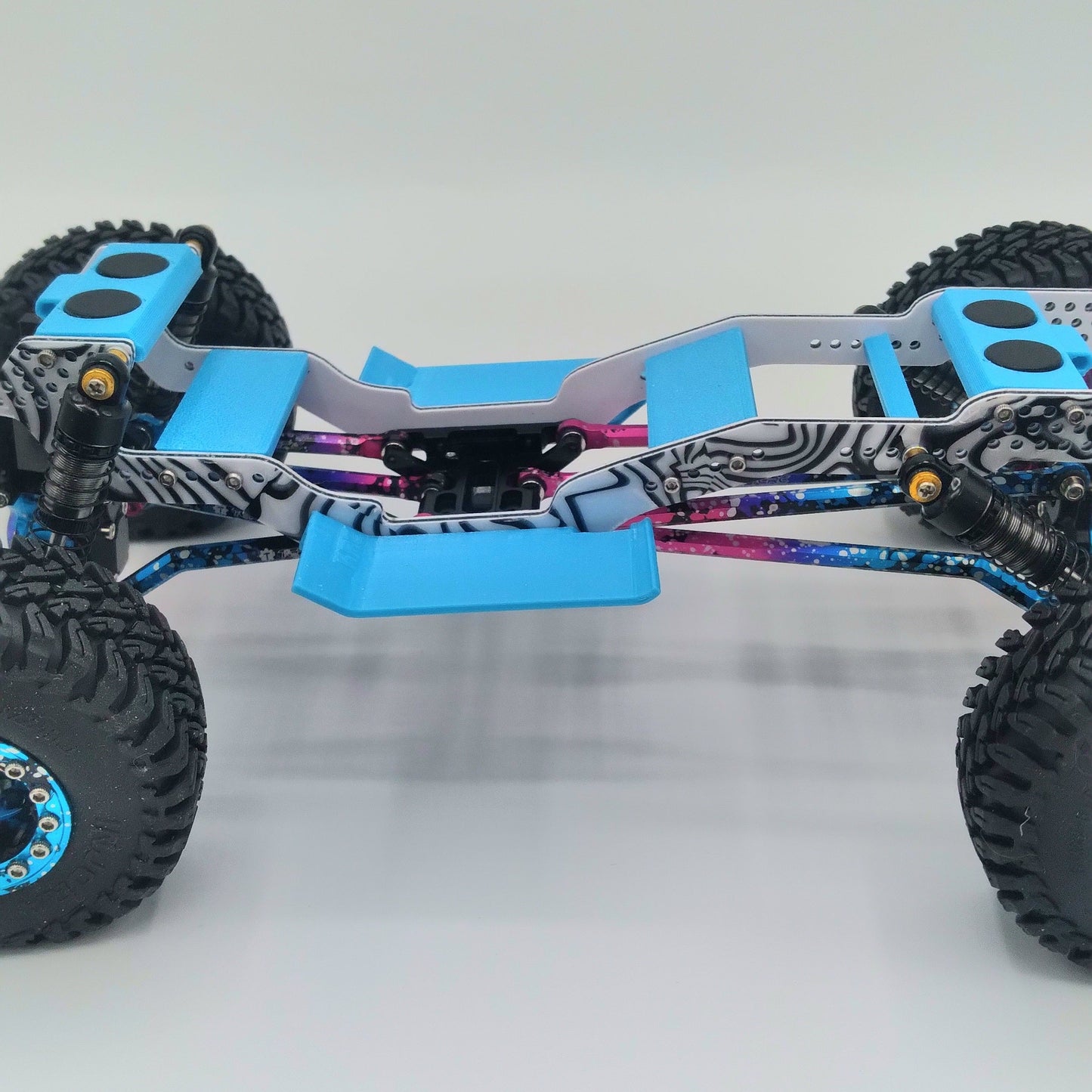 Karnage RC Gear Custom Built Complete SCX24 Roller Chassis #3 -Read for build details