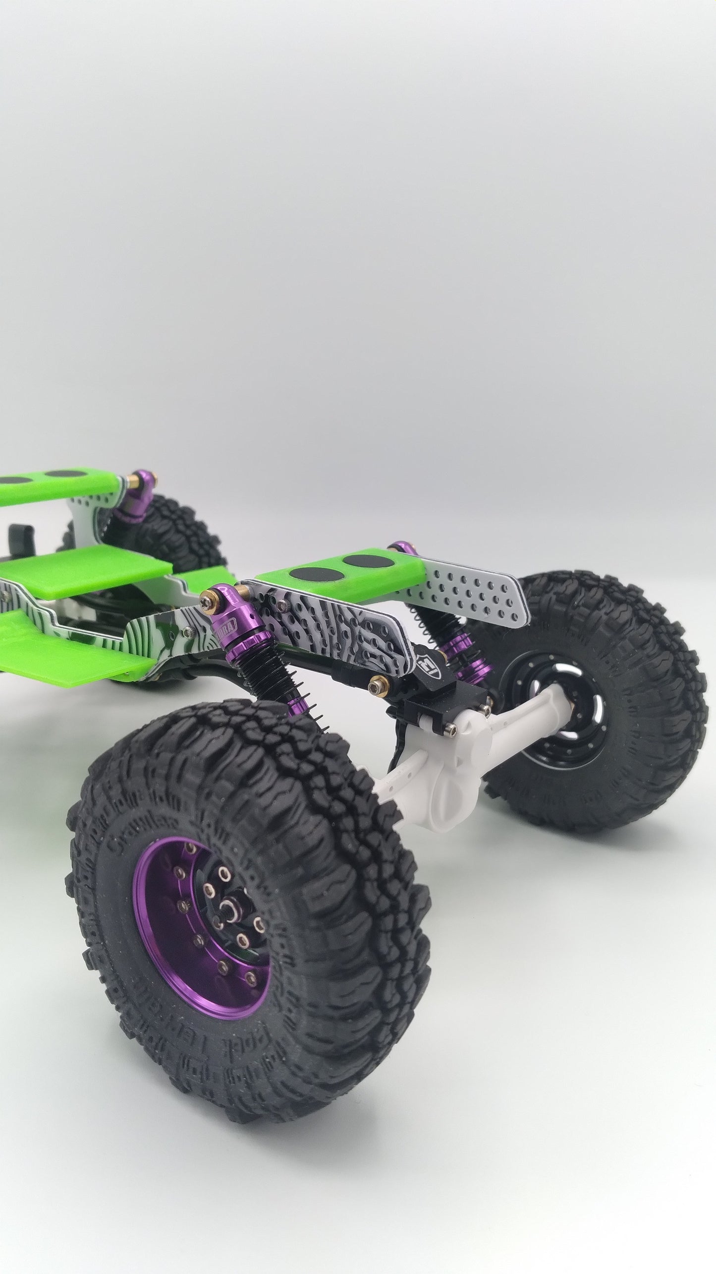 Karnage RC Gear Custom Built Complete SCX24 Roller Chassis #2 - Read for build details