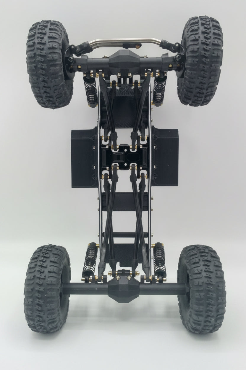 Karnage RC Gear Custom Built Complete SCX24 Roller Chassis #7 - Read for build details